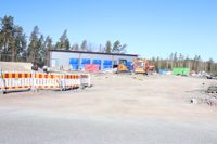 Den nya brandstationen byggs i korsningen av Täktervägen och stamväg 51 i Ingå.