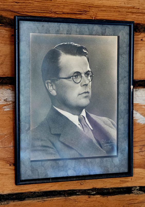 Helmer J. Wahlroos i sina glansdagar.