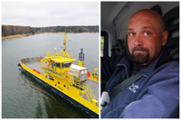 Den nya Skåldöfärjan har trafikerat sedan 2022 men nu går planerna på att börja bygga en bro till Skåldö vidare. Karisbon Janne Sjöroos tycker det skulle vara bra med en bro i nödsituationer.
