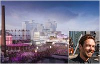 Skådisen Mikko Leppilampi är frontfigur för ett stort byggprojekt i Södervik i Helsingfors.