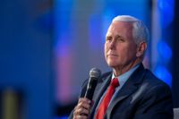 USA:s förre vicepresident Mike Pence. Arkivbild.