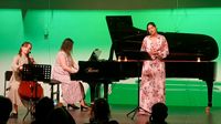 Kammarmusik i vårkvällen med Fanny Söderström, piano, Anna Westerlund, cello och Iris Candelaria, sopran föll ÖN:s recensent i smaken.