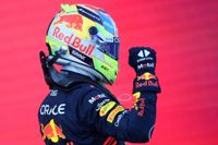 Sergio Perez vann sprinten i Baku och startar ur första rutan till dagens lopp.