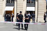 Bulgaris flaggskeppsbutik i Paris har rånats för andra gången på 19 månader. Arkivbild.