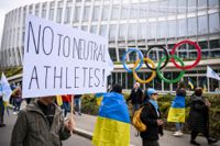 IOK rekommenderade i januari att internationella förbund ska tillåta ryska och belarusiska idrottare att tävla igen. Arkivbild.