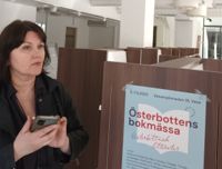 Anna-Lena Palomäki ska snart återöppna bokhandeln Gros i egen regi, men här emellan hinner hon ordna den första upplagan av Österbottens bokmässa.