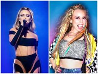 Vicky Österberg (t.h.) kommer att uppträda under invigningsceremonin med svenska popstjärnan Zara Larsson vid sin sida.