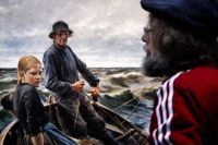 Albert Edelfelts utställning på Ateneum öppnar i maj med hela 230 verk. På havet, som ägs av Göteborgs konstmuseum, var ett av de första verk han målade i sin sommarateljé i Haiko, som fyller 140 år i år.