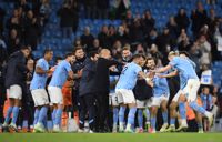 Manchester City får gälla som knapp favorit i dubbelmötet mot Real Madrid.