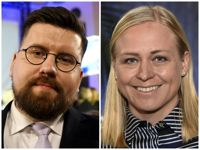 Sebastian Tynkkynen har profilerat sig som en hård kritiker av Yle, och leder den grupp som ansvarar för kommunikationsfrågor. Elina Valtonen leder det bord som förhandlar om utrikespolitiken.