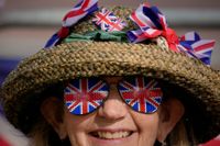 Hundratusentals turister har flockats till London inför kröningen av Charles III och Camilla. Arkivbild.