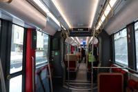 Stadsstyrelsen i Vanda har godkänt planerna på en spårväg. Här är det spårvagnen i Tammerfors som testkörs.