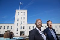 Tre megatrender - urbanisering, grön omställning och geopolitisk oro - driver Forcits tillväxt, säger vd Joakim Westerlund. Till höger personaldirektör Stefan Långström.