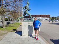 Jaakko Kero löpte rekord i Helsingfors.