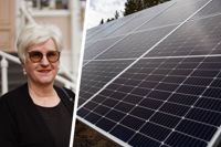 Hangös stadsfullmäktigeordförande Aila Pääkkö (SDP) berättar att politikerna nagelfarit avtalet med aktören som vill bygga ett enormt solkraftverk i staden.
