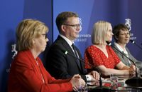 Chansen är över 50 procent att Anna-Maja Henriksson, Riikka Purra och Sari Essayah ska sitta i Petteri Orpos högerregering, bedömer regeringsbildaren själv.