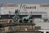 Sjukhuset Charité i Berlin där en av kvinnorna sökte vård. Arkivbild.