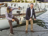 En lyckospark av Kirsten Neuschäfer likt den hon gav Tapio Lehtinen innan senaste upplagan av Golden Globe Race. Nästa för sydafrikanen är att åka hem. Där ska hon träffa vänner, familj och sina hundar och fundera på sitt nästa äventyr.