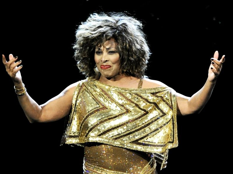 Tina Turner i Globen i Stockholm 2009.