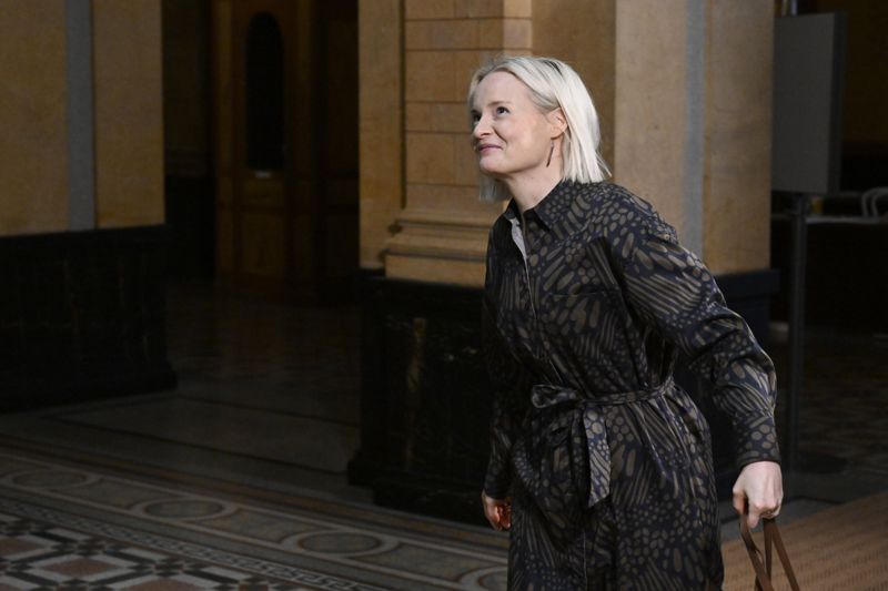 – Kraven har lagts på bordet, säger Riikka Purra angående invandrings- och klimatfrågorna som är avgörande för Sannfinländarna.
