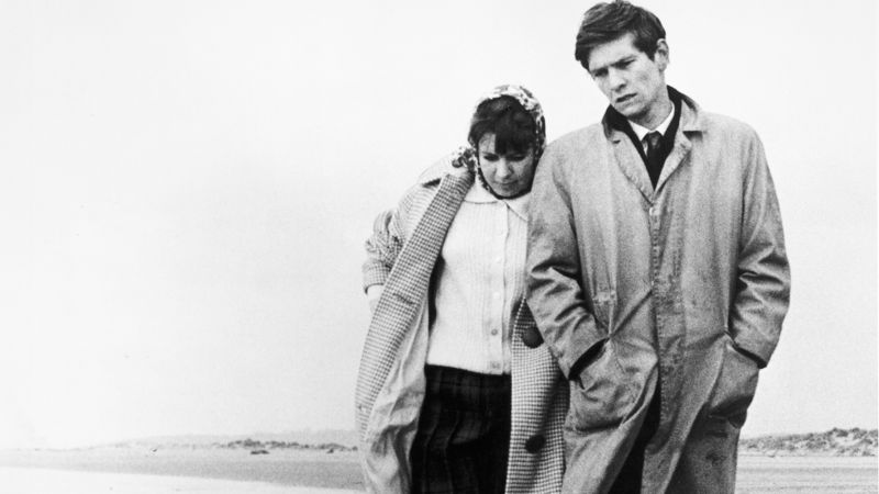 Topsy Jane och Tom Courtenay i Rebellen.