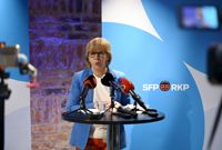 SFP:s partiledare Anna-Maja Henriksson.