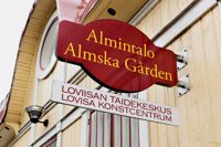 Lovisa konstcentrum Almska gården har haft en stormig historia.