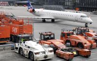 SAS-flyg på Stockholm-Arlanda. Genbild.
