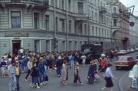 Sankt Petersburg, tidigare Leningrad, sommaren 1991.