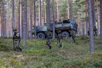 Det var full fart i Syndalen på torsdagen när Nylands brigad deltog i Atrain 23.