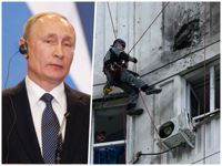 En drönare exploderade bara kilometer från president Vladimir Putins Moskvahem på tisdagen.