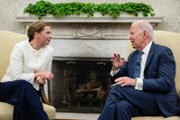 Ett möte som drog ut på tiden. När Danmarks statsminister Mette Frederiksen mötte den amerikanska presidenten Joe Biden på måndagen samtalade de i närmare två timmar.