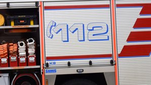 En person skadades i en lägenhetsbrand i Norra Haga natten mot onsdagen.