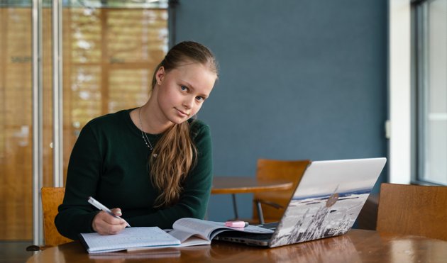 Wilma Enberg är abiturient och skriver studenten i höst.