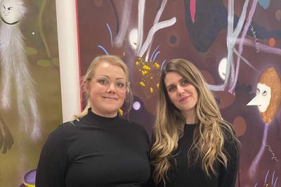 Herning Opera Festivals direktør Line Nordentoft (t.v.) og den kunstneriske ansvarlige Ditte Maria Mølgaard er i fuld gang med at brede festivalen ud til at være en begivenhed, der kan følges hen over året og ikke kun i en uge i august. Foto: Herning Opera Festival