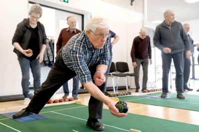 Seniorer over 60 år står for den største fremgang i medlemstallet i idrætsforeningerne rundt i Herning Kommune. Billedet er fra Herborg Ungdomsforening.