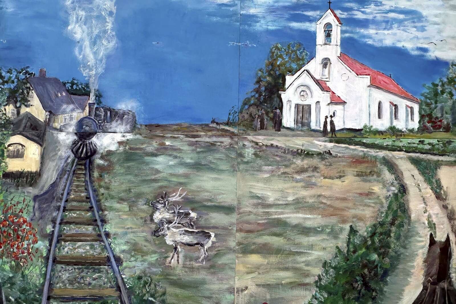1906-1971 var Frederiks en stationsby mellem Viborg og Herning, inden strækningen blev nedlagt igen.