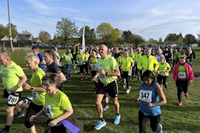 Sidste år stillede 136 deltagere til start i Fjendsløbet, heraf mange af de lysegrønne fra Damgaard Fysioterapi og Træning i Stoholm.