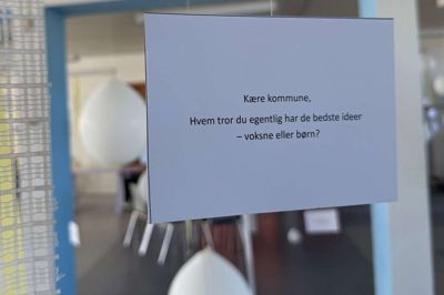 Dette var et af de utallige input, som er kommet ind i forbindelse med det store udviklingsarbejde frem mod retningen for fremtidens skole i Herning Kommune.