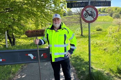 Kristian Pihl Lorentzen vil danne et korps af landsbypedeller. Han begynder i Ans. Foto: Rasmus Viuff