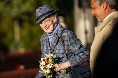 Dronning Margrethe besøgte søndag en mindehøjtidelighed i anledning af 80-året for Danmarks befrielse.