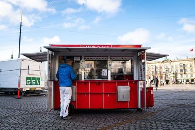 Pølsevogne er et af de 20 bud på særlig dansk kulturarv, som man kan stemme på i kulturministerens folkehøring. (Arkivfoto).