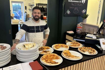 Yosif Sliwa skal fremover driver cafeen hos Ry Golf på Kildebjerg. Han står også bag spisestedet PiPa i Ry.