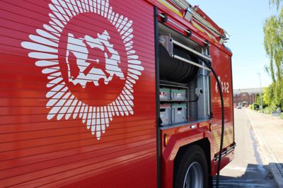 Både brandvæsenet og politiet rykkede talstærkt ud til Viborgvej ud for Hampen til en alvorlig ulykke torsdag middag.