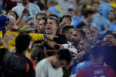 Der opstod uro, efter at Colombia havde slået Uruguay i sidste års Copa America. (Arkivfoto).