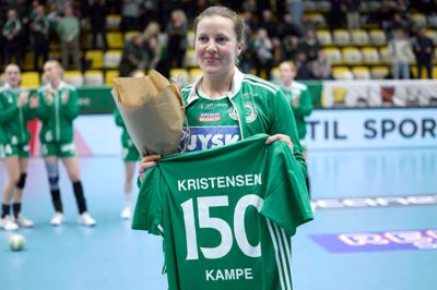 Mathilde Kristensen har spillet for Silkeborg-Voel i de seneste seks sæsoner.
