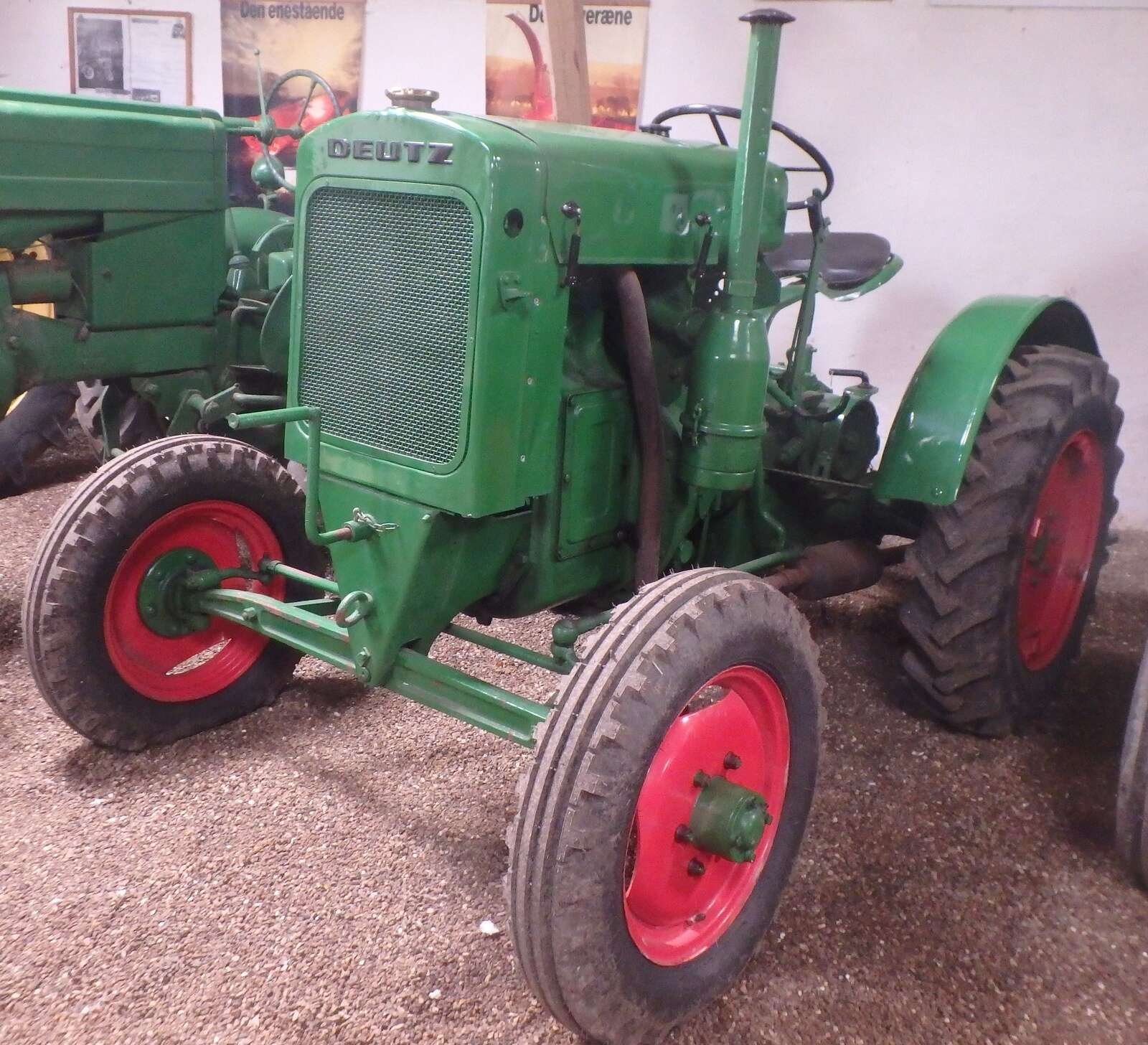 Deutz F1M 414, 1-cylindret dieseltraktor med 11 HK fra 1941. Privatfoto