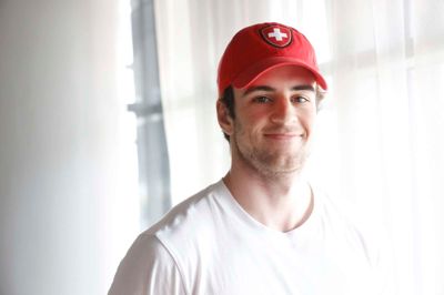 Den 25-årige landsholdsspiller Tim Berni nød en hviledag med frokost sammen med kæresten på det schweiziske spillerhotel Scandic Regina, hvor Folkebladet også fik lejlighed til et interview.