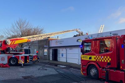Storbrand hærgede i Vildbjerg i januar.