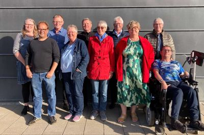 SF Herning har sat sit hold til efterårets kommunalvalg, og de fleste af kandidaterne har været samlet til fællesfoto.